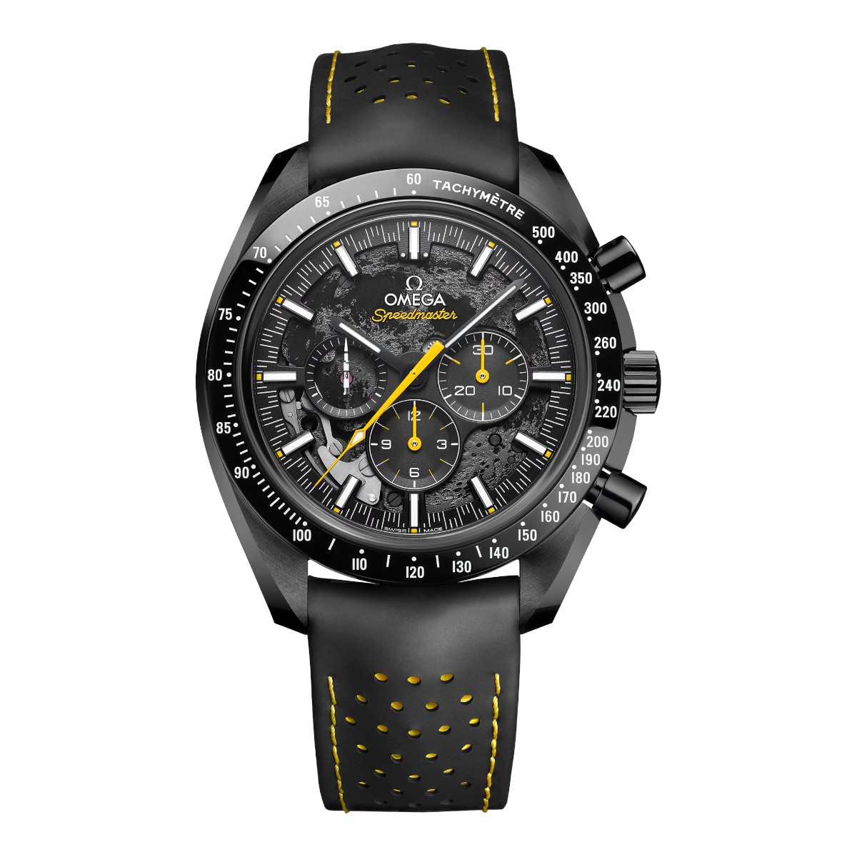 Omega Speedmaster Dark Side of the Moon 44.25mm Watch, Black Dial