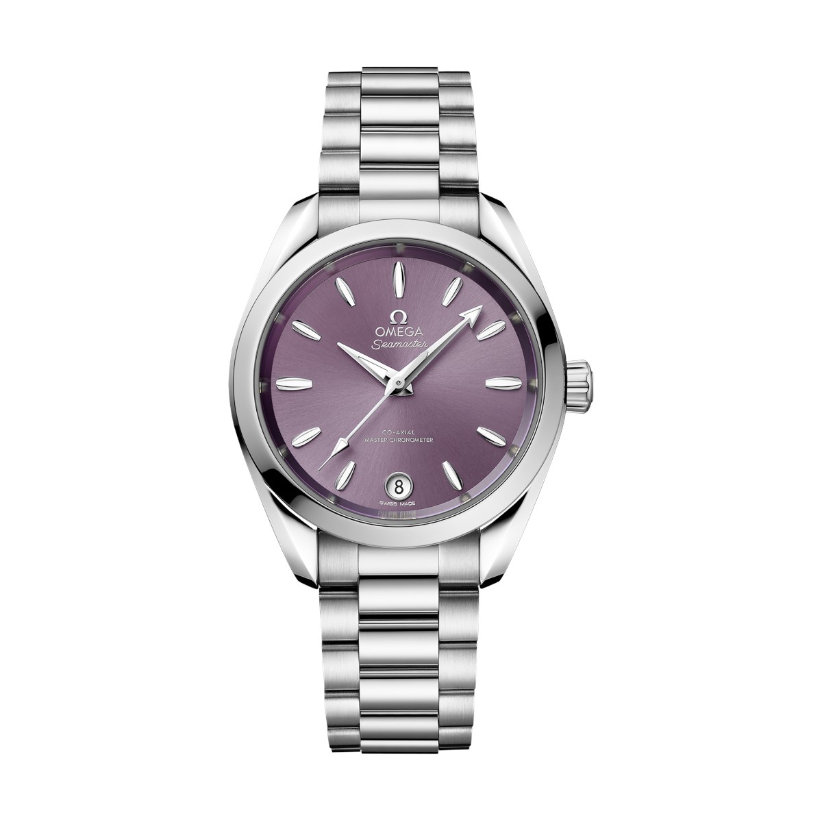 Omega Seamaster Aqua Terra Shades 34mm Watch, Lavender Dial