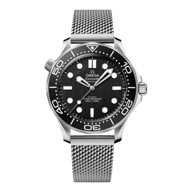 Omega Seamaster Diver 300m 42mm Watch, Black Dial