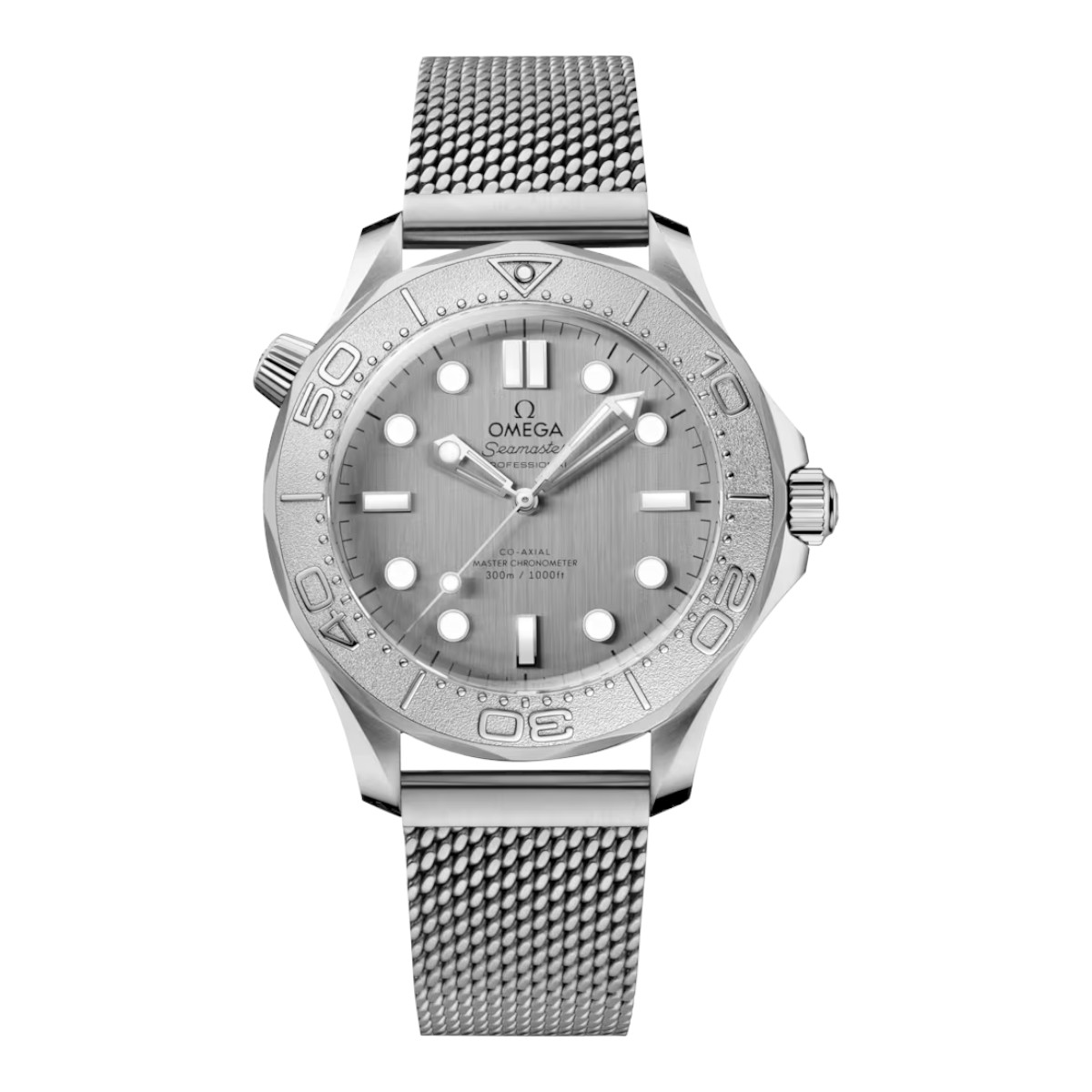 Omega Seamaster Diver 300M 42mm Men's Watch, Grey Dial