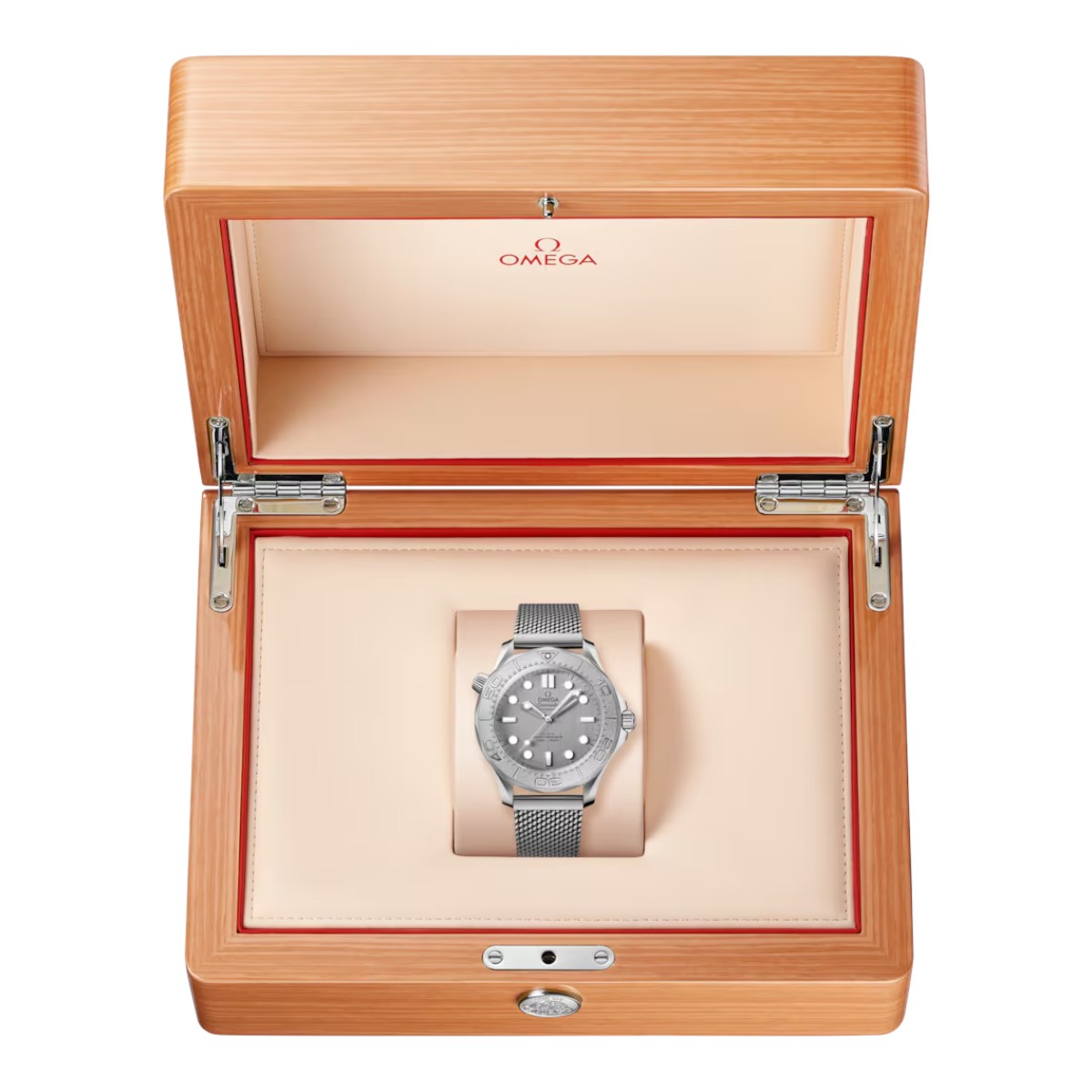 Omega Seamaster Diver 300M 42mm Men's Watch, Grey Dial