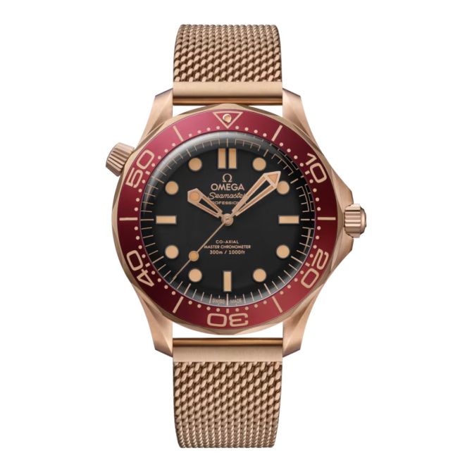Omega Seamaster Diver 300M 42mm Men's Watch, Black and Bronze Dial