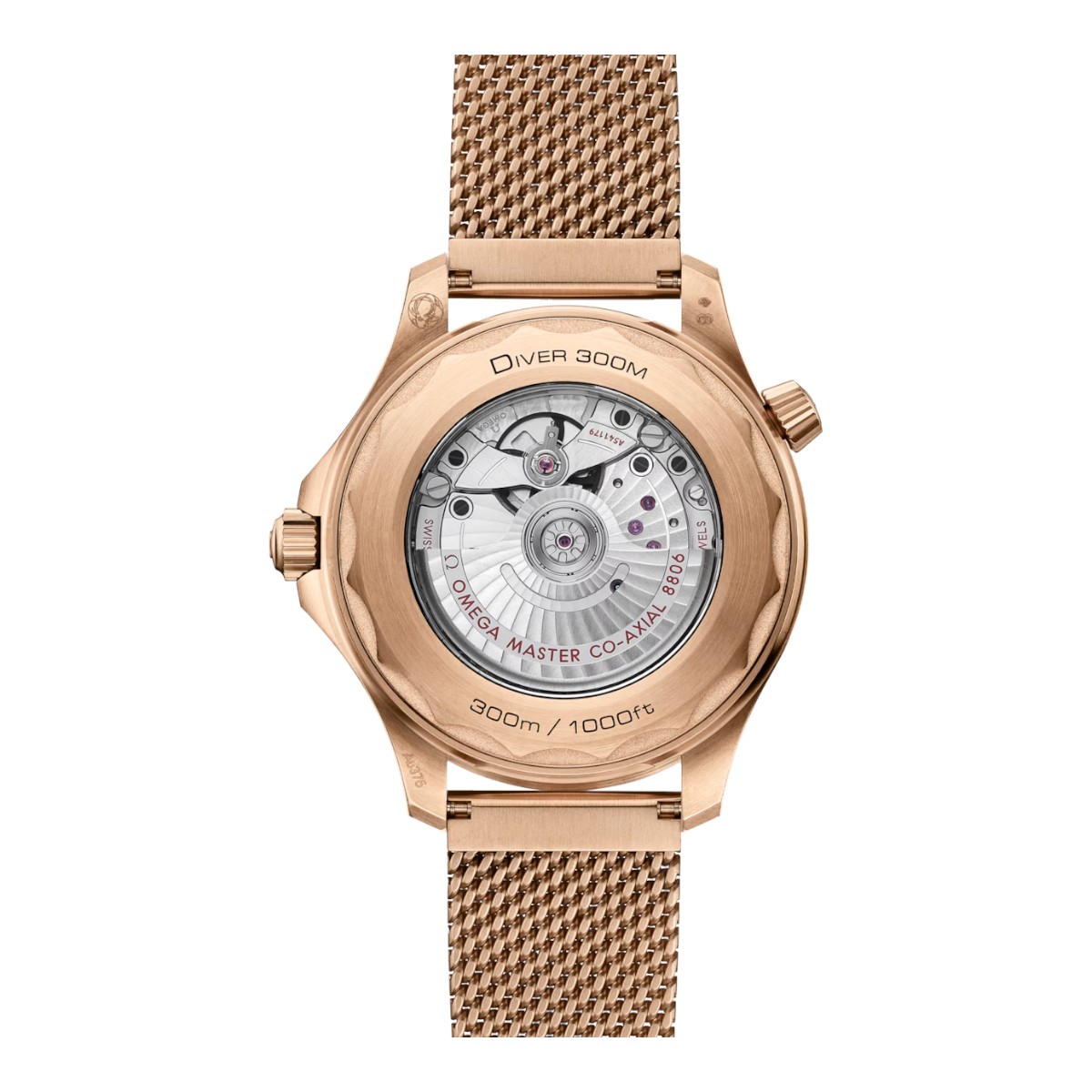 Omega Seamaster Diver 300M 42mm Men's Watch, Black and Bronze Dial