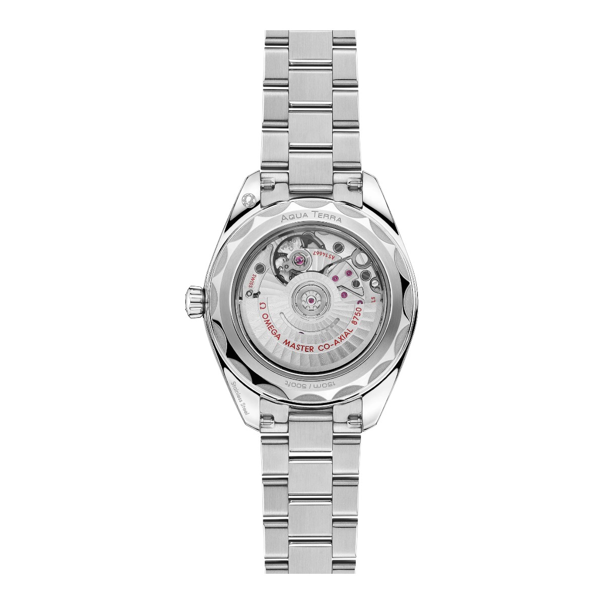 Omega Seamaster Aqua Terra 150m 30mm Women's Watch, Black Dial