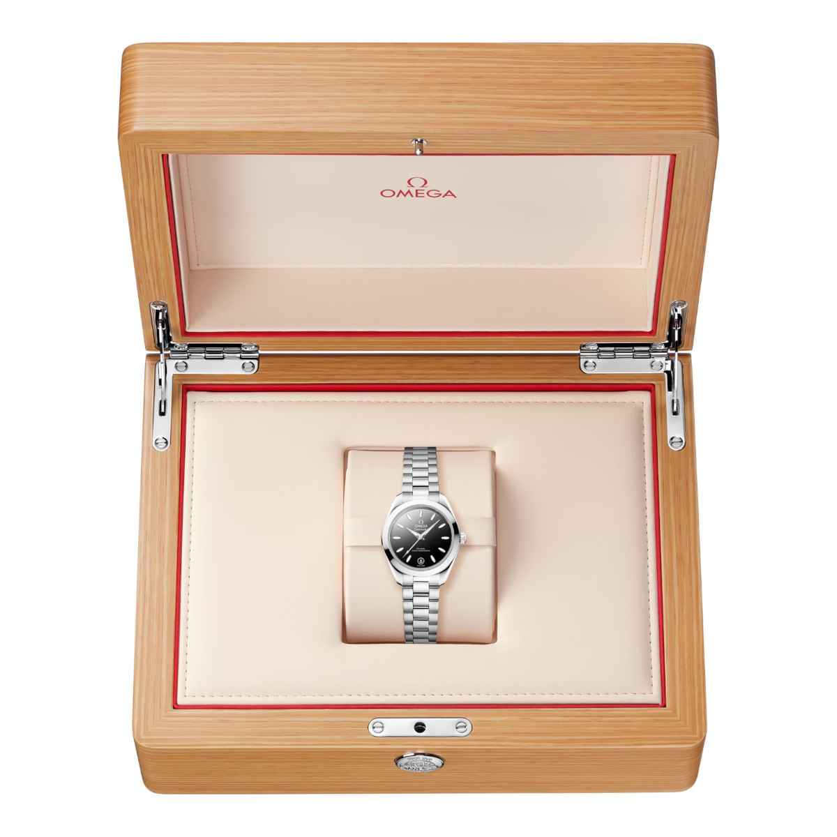 Omega Seamaster Aqua Terra 150m 30mm Women's Watch, Black Dial