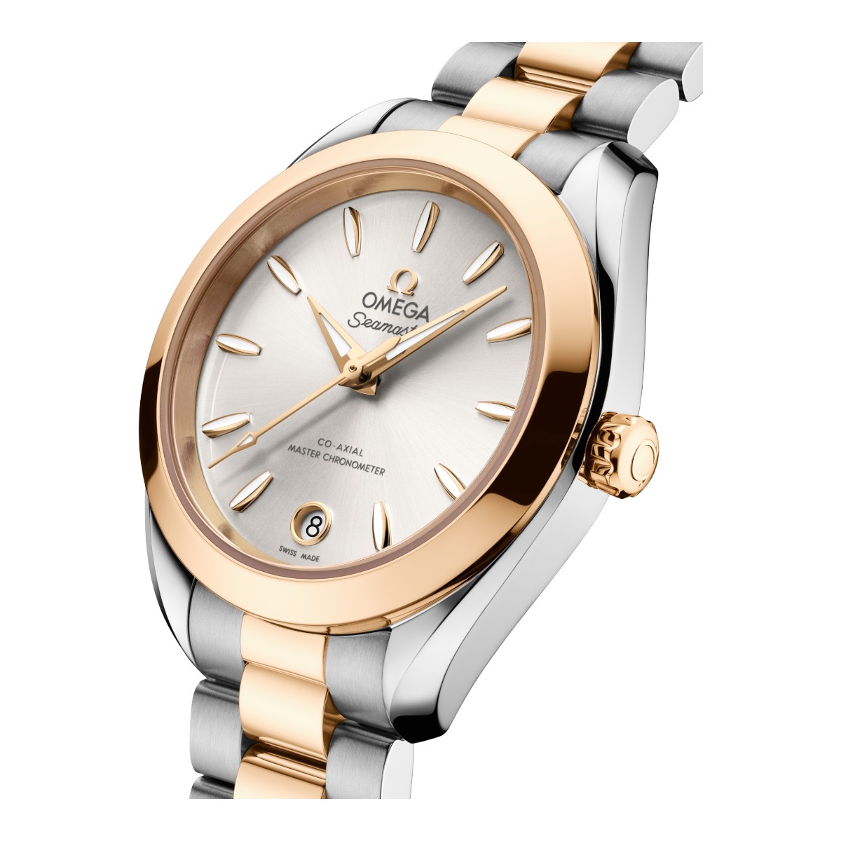 Omega Seamaster Aqua Terra 150m 30mm Women's Watch, Silver Dial