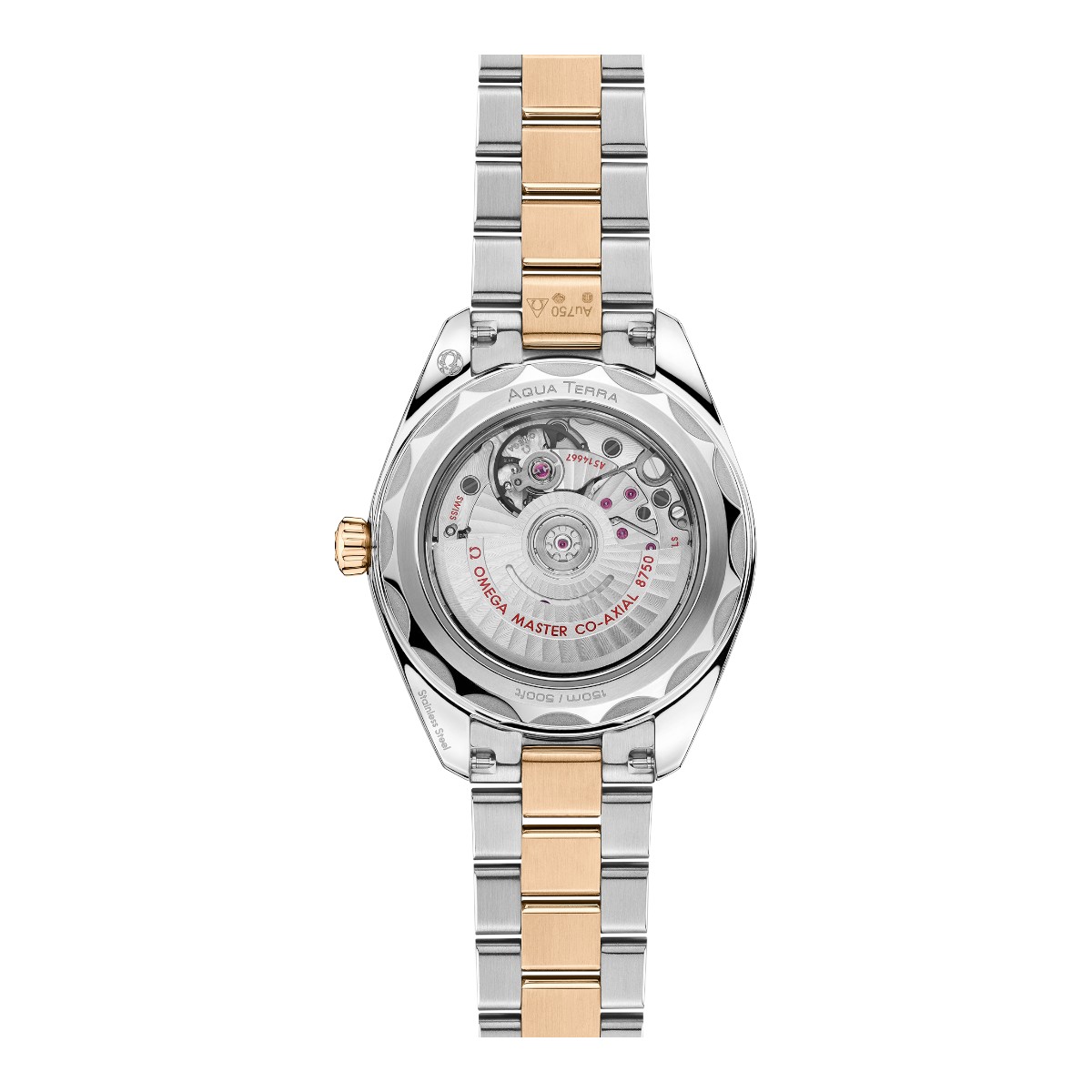 Omega Seamaster Aqua Terra 150m 30mm Women's Watch, Silver Dial