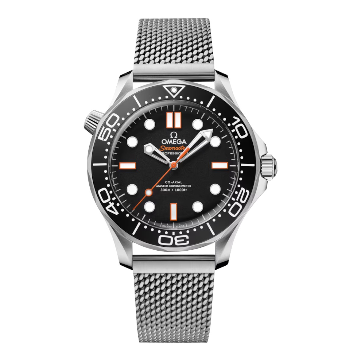 Omega Seamaster Diver 300m 42mm Men's Watch, Black Dial