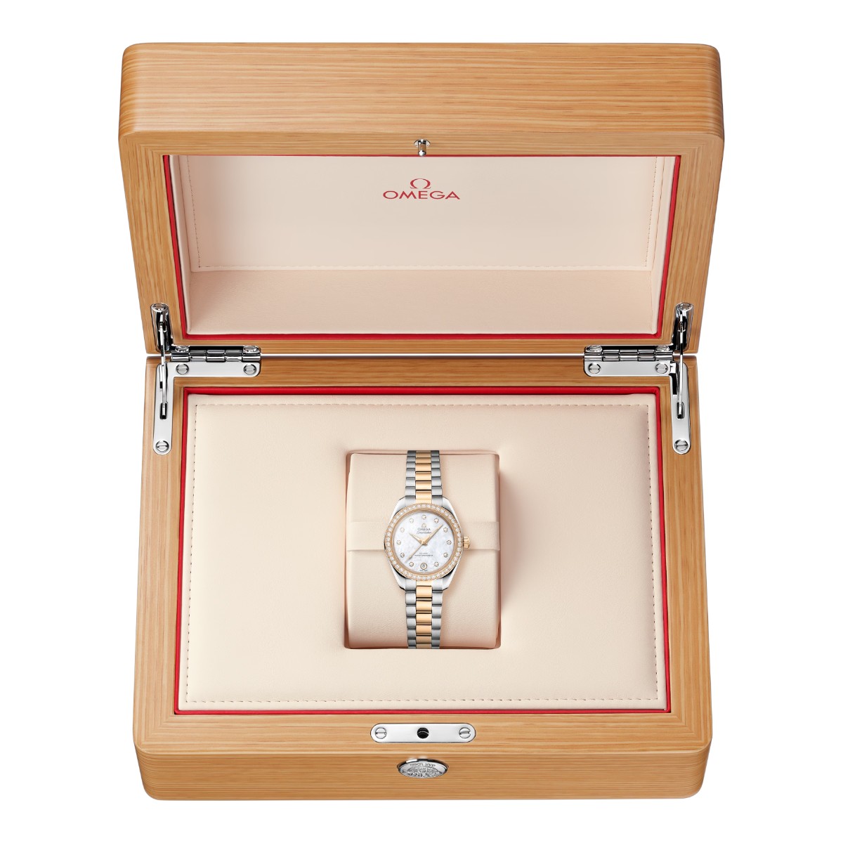 Omega Seamaster Aqua Terra 150m 30mm Women's Watch, White Diamond Dial