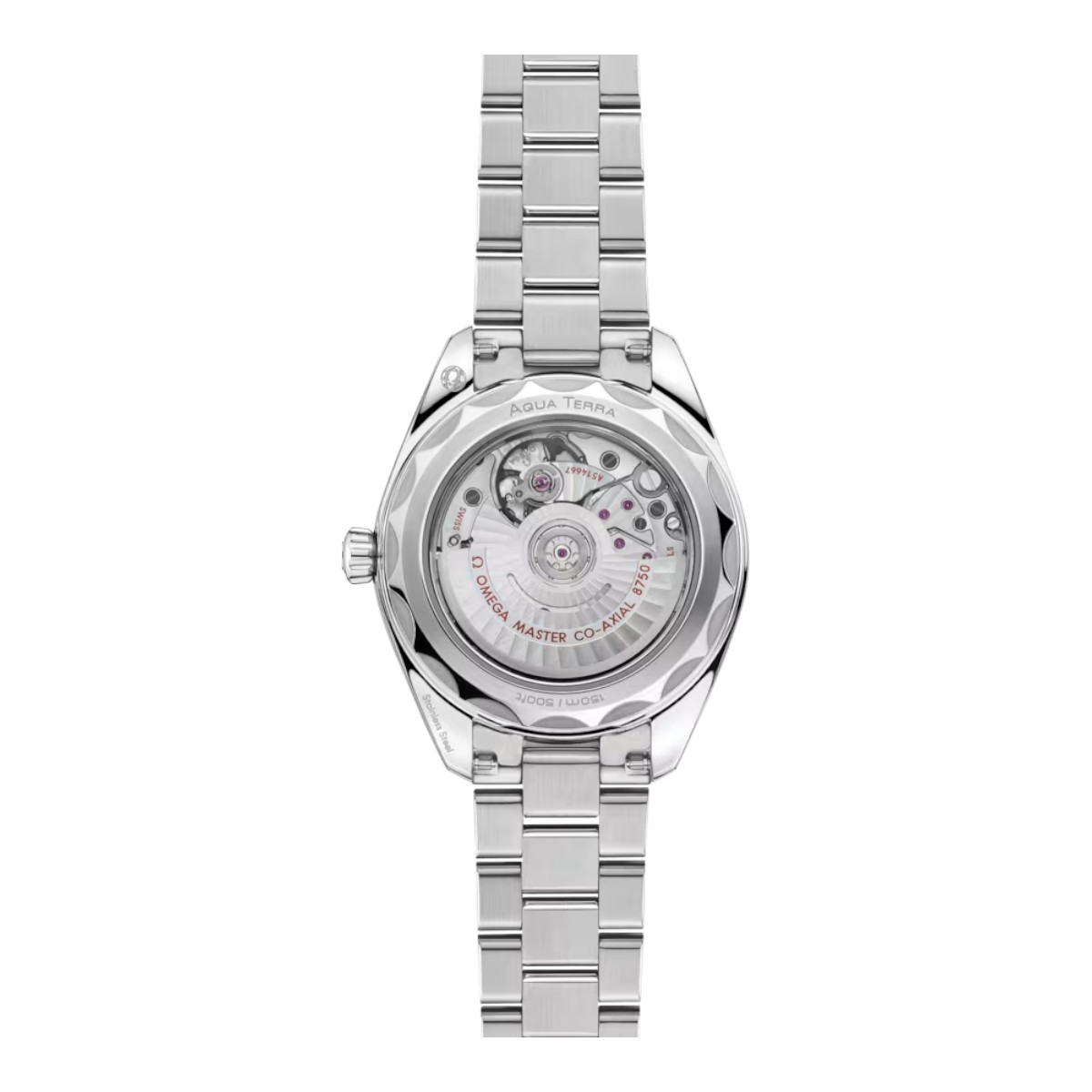 Omega Seamaster Aqua Terra 150m 30mm Women's Watch, Diamond and Mother of Pearl Dial