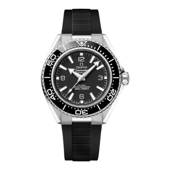 Omega Seamaster Planet Ocean 600m 42mm Men's Watch, Black Dial and Black Rubber Strap