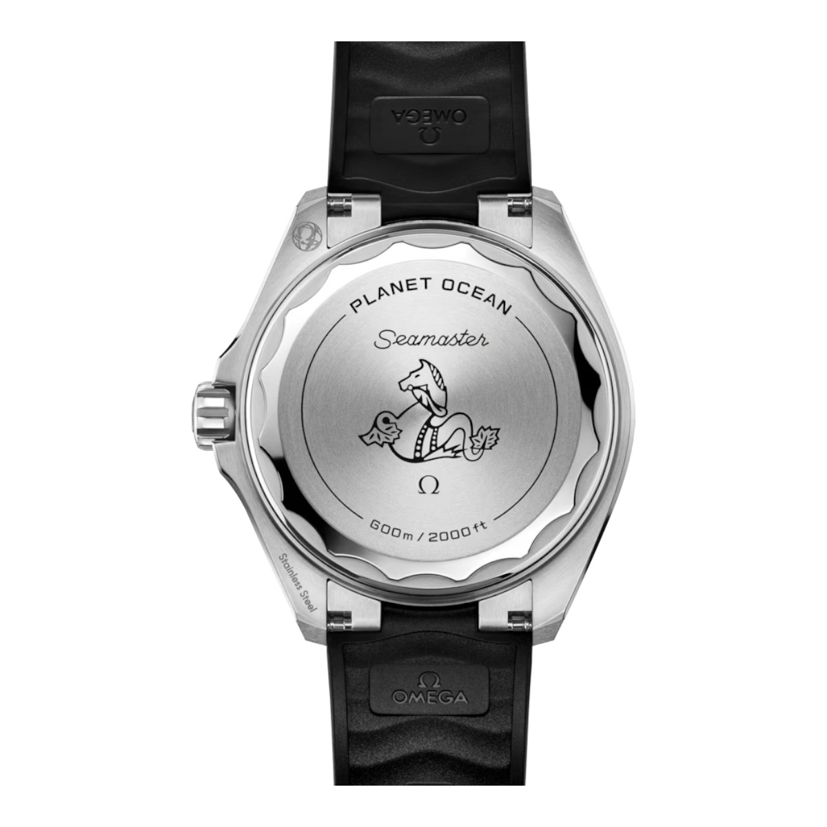 Omega Seamaster Planet Ocean 600m 42mm Men's Watch, Black Dial and Black Rubber Strap