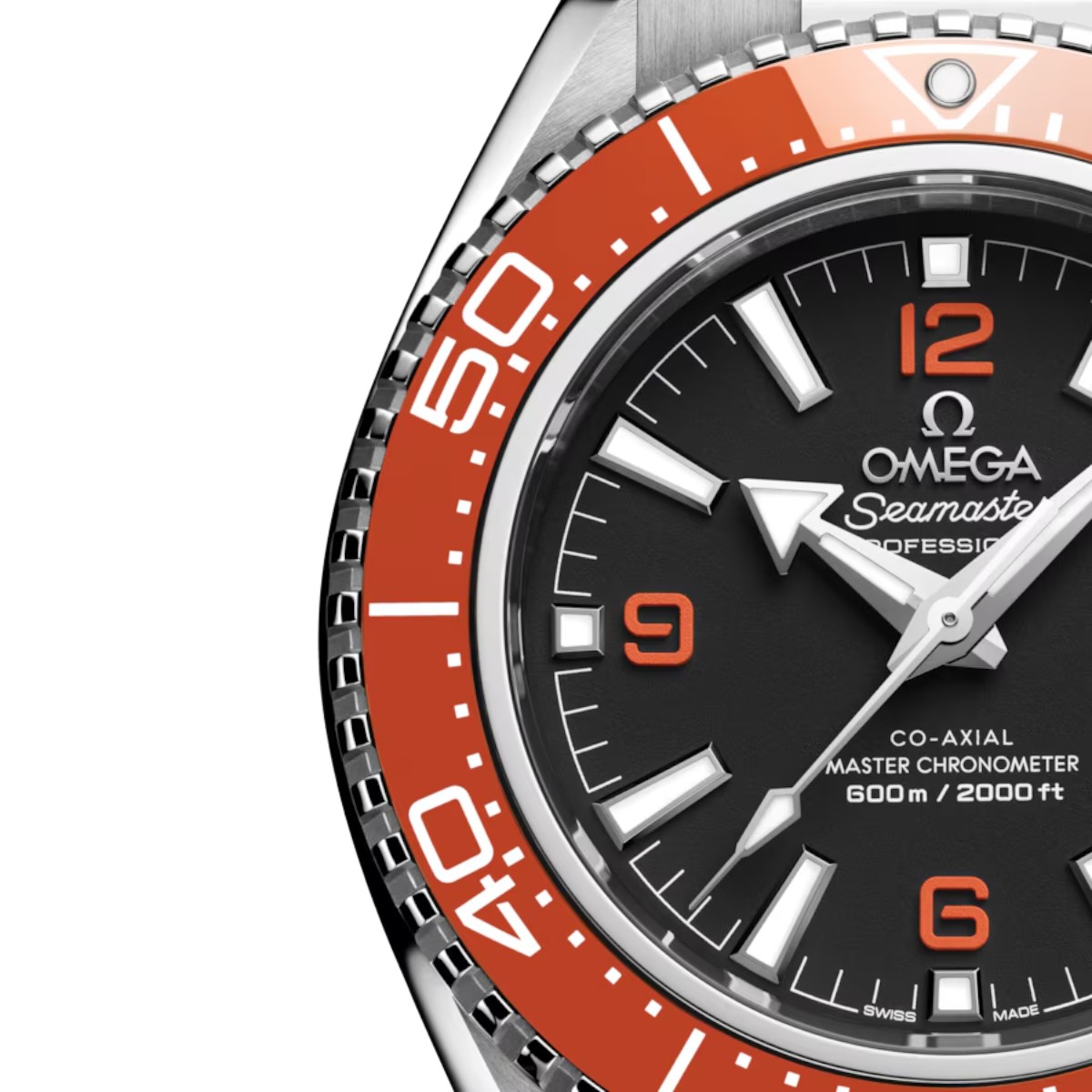 Omega Seamaster Planet Ocean 600m 42mm Men's Watch, Black Dial