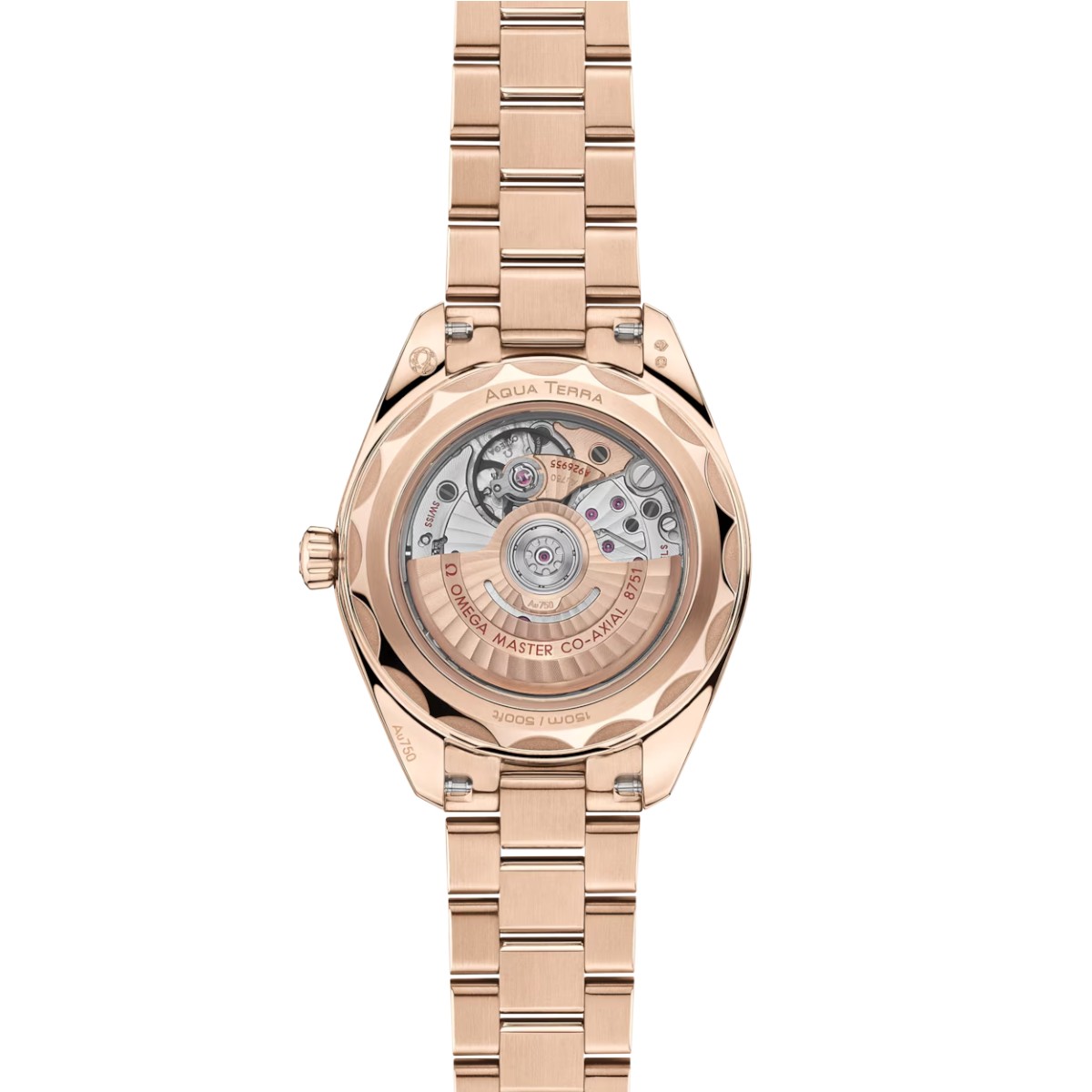 Omega Seamaster Aqua Terra 150m 30mm Women's Watch, Burgundy Dial