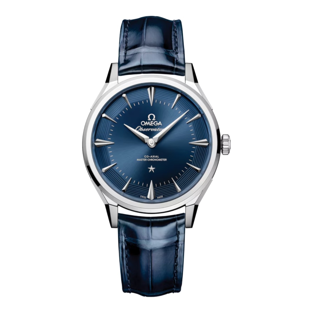 Omega Constellation Observatory 39.4mm Men's Watch, Blue Dial