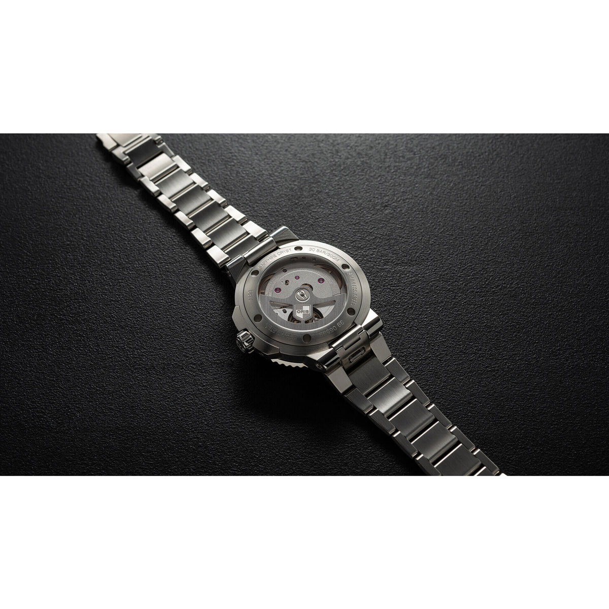 Oris Watches Aquis Date Calibre 400 41.50mm Watch, Anthracite Black Dial