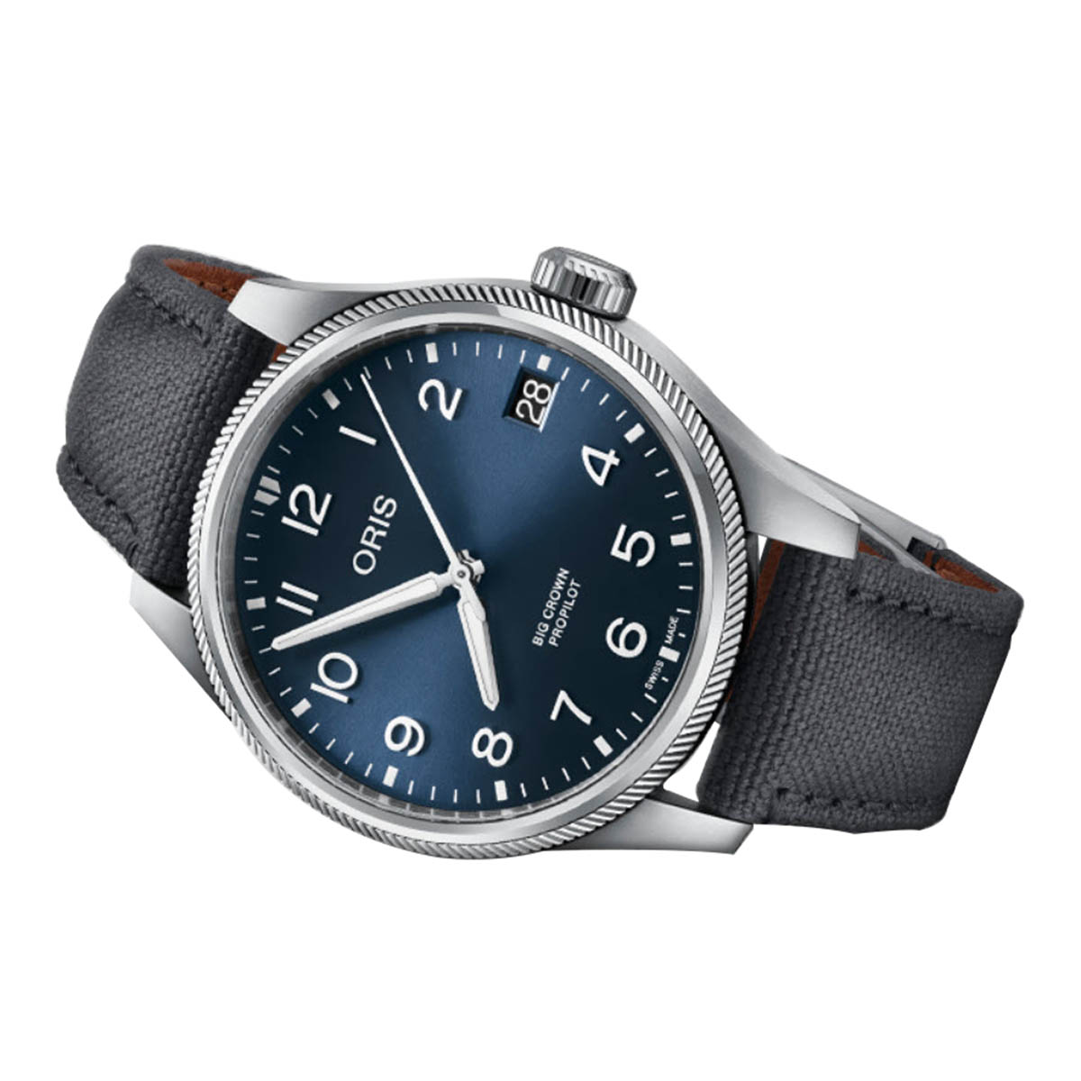 Oris Watches Big Crown Propilot Big Date 41mm Watch, Navy Blue Dial