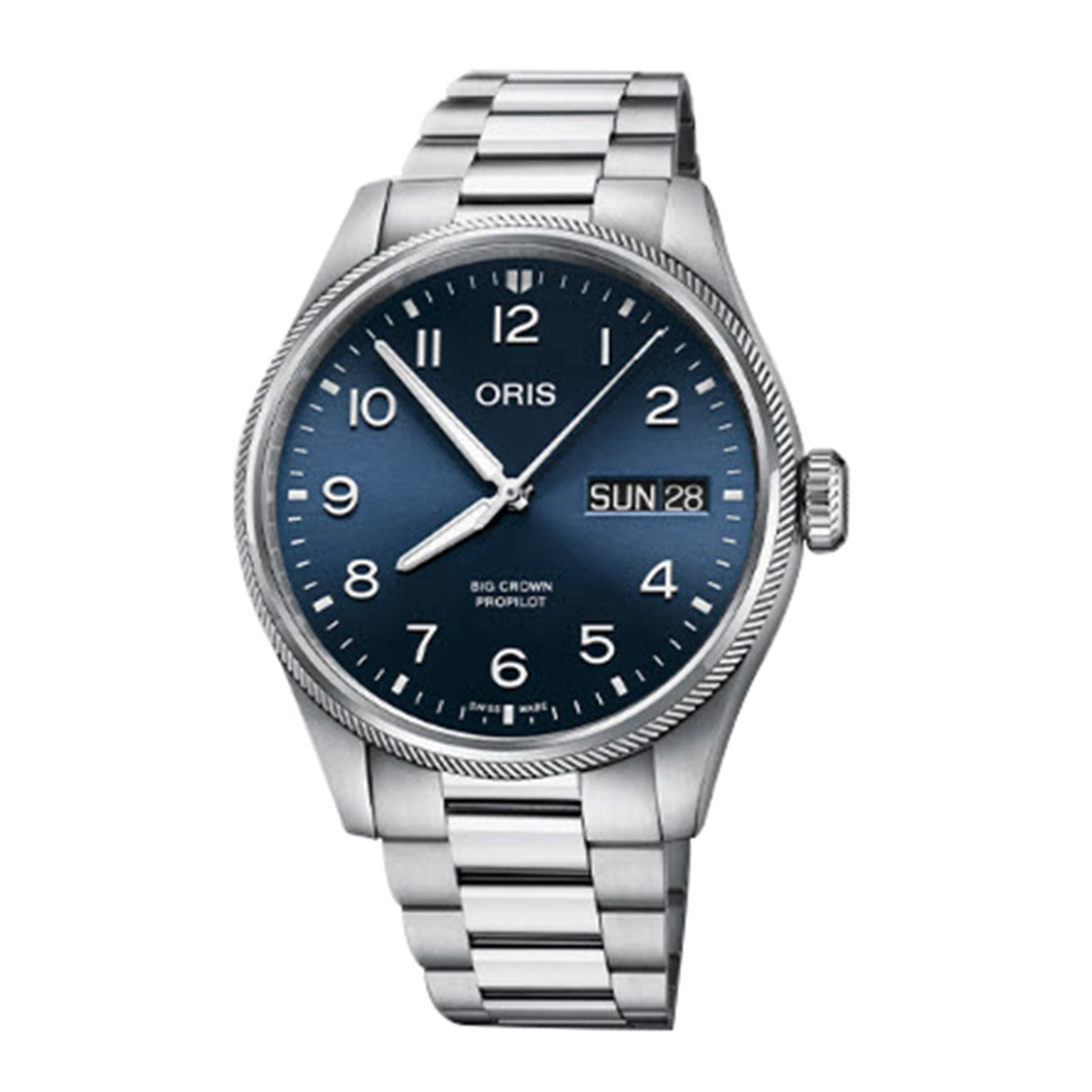 Oris Watches Big Crown Propilot Big Day Date 44mm Watch, Blue Dial