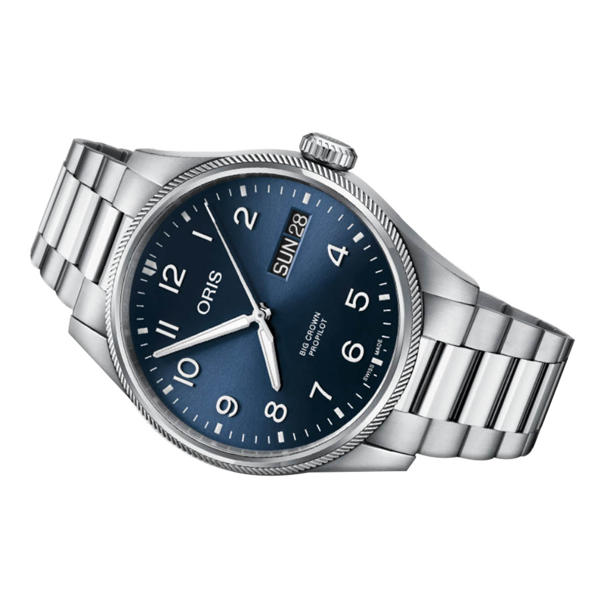 Oris Watches Big Crown Propilot Big Day Date 44mm Watch, Blue Dial