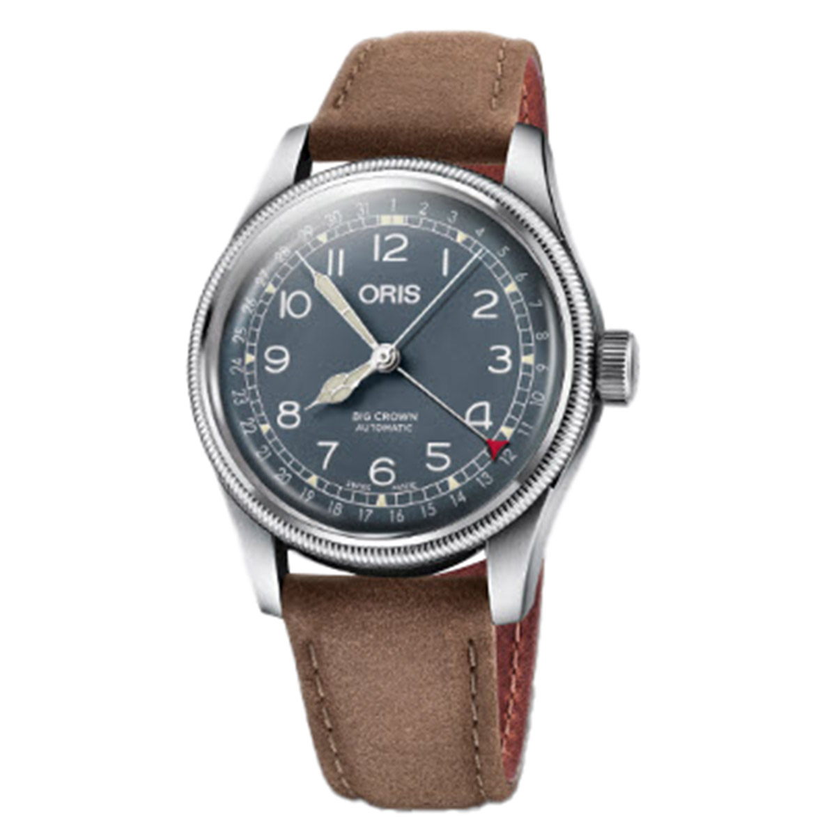 Oris Big Crown Pointer Date 40mm Watch, Blue Dial