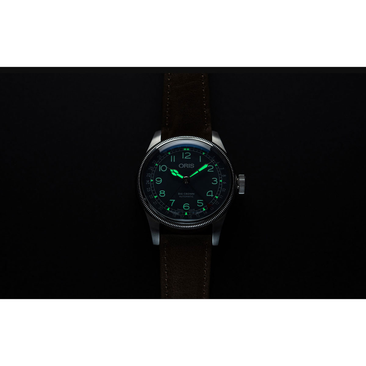 Oris Big Crown Pointer Date 40mm Watch, Blue Dial