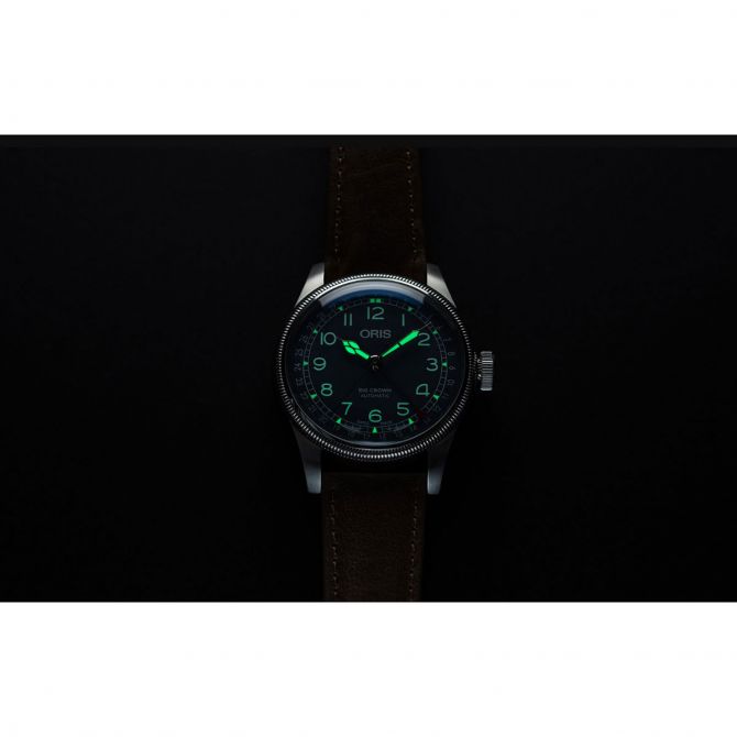 Oris Big Crown Pointer Date 40mm Watch, Blue Dial 0175477414065