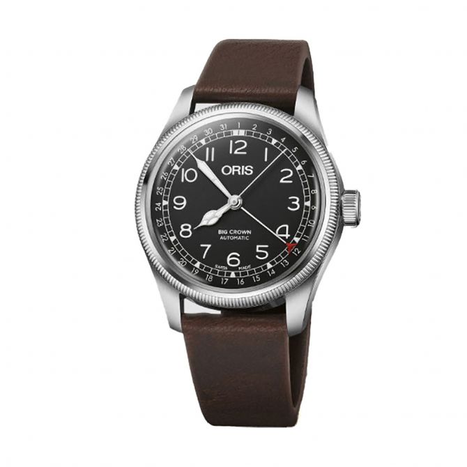 Oris Waldenburgerbahn Limited Edition 40mm Watch, Black Dial