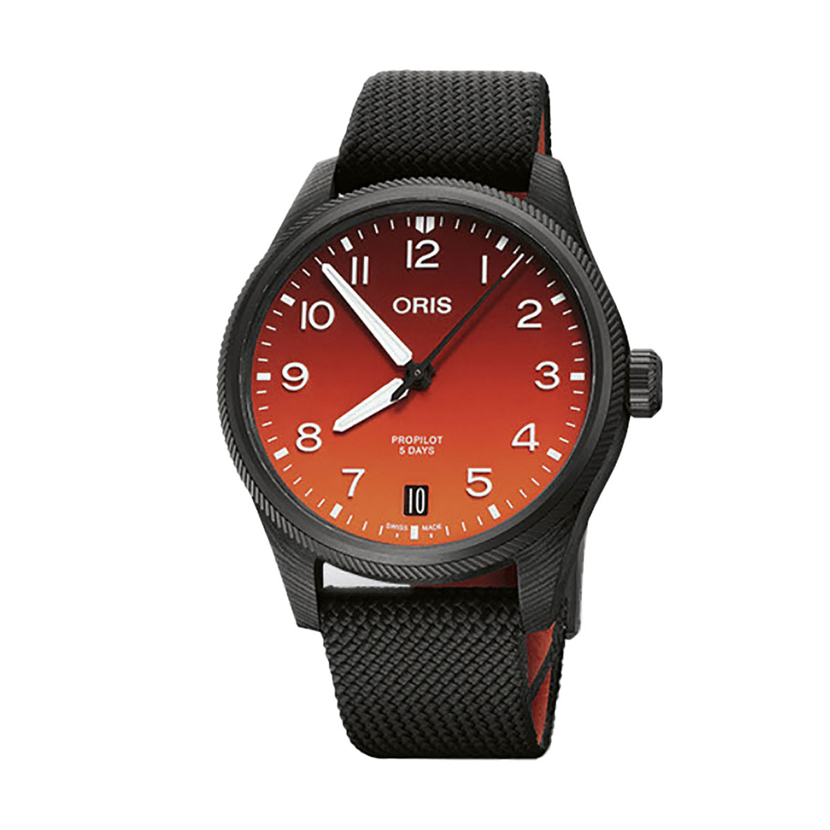 Oris Coulson Limited Edition 41mm Watch, Orange Dial