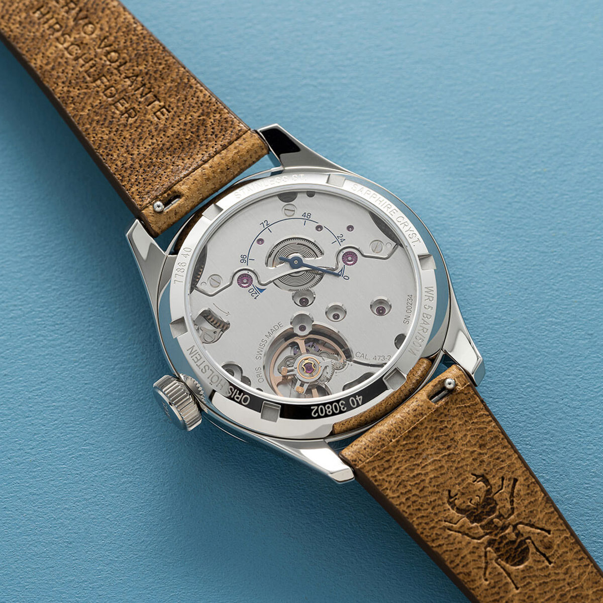 Oris Big Crown Calibre 473 38mm Watch, Blue Dial