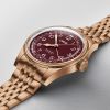 Oris Big Crown Bronze Pointer Date 40mm Watch, Red Dial