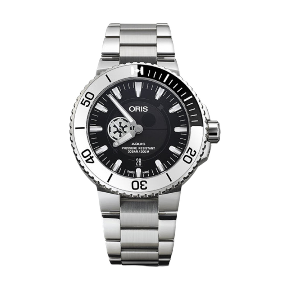 Oris Star Wars Stormtrooper Limited Edition 43.5mm Men's Watch, Black Dial