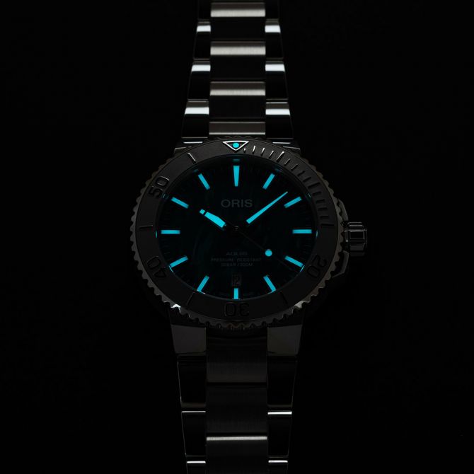 Oris x Bracelet 43.50mm Watch, Green | 0173377304137-0782405PEB 