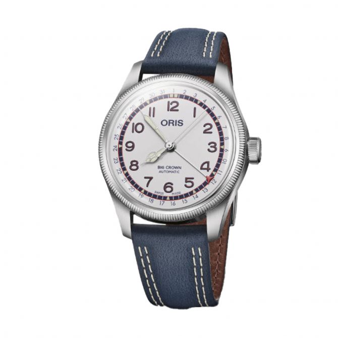 Oris Hank Aaron Limited Edition 40mm Watch, White Dial