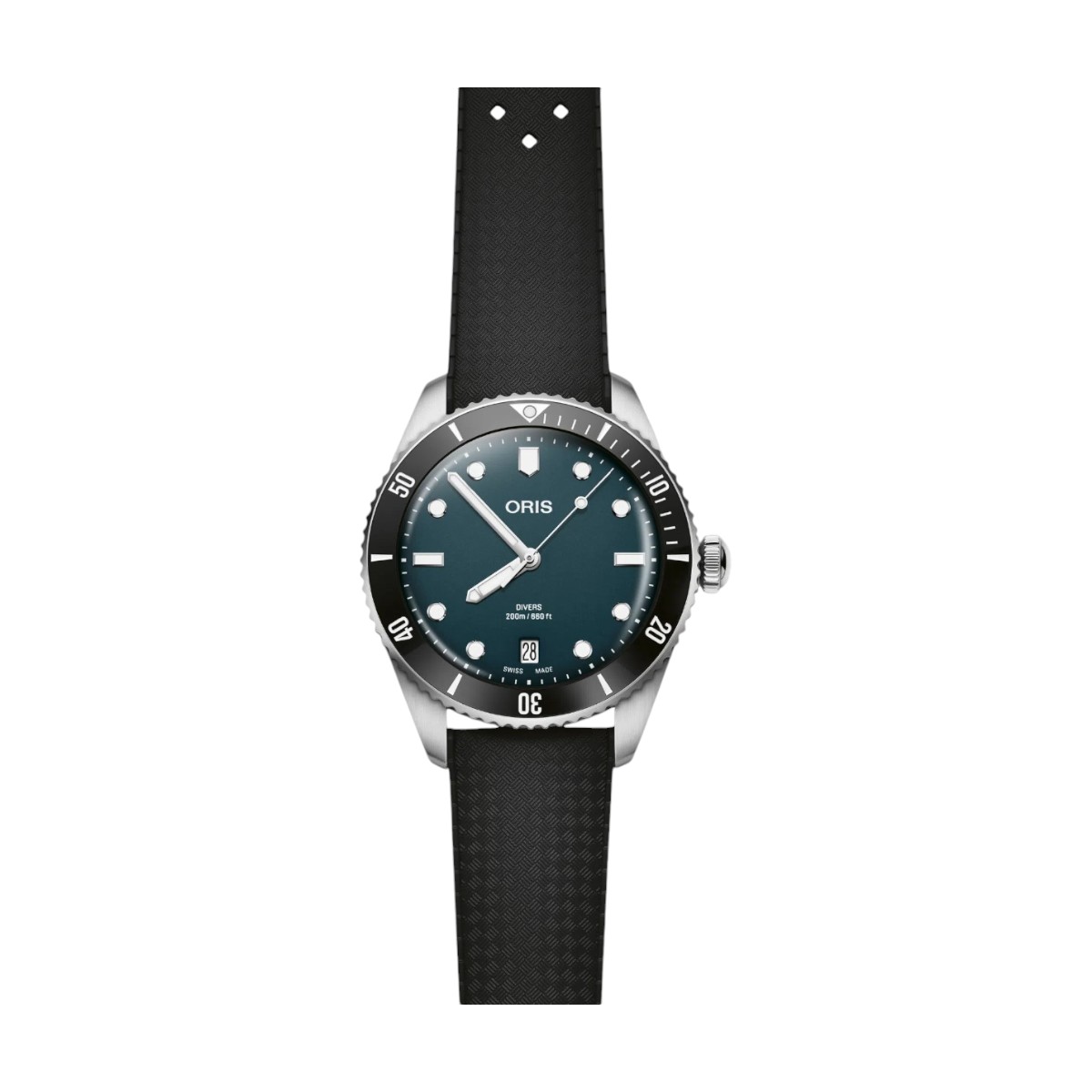 Oris Divers Date 39mm Watch, Blue Dial