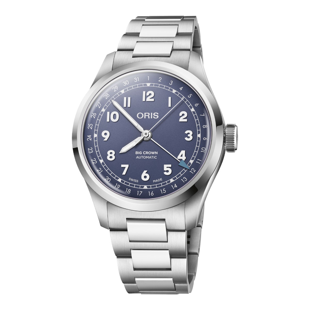 Oris Big Crown Pointer 40mm Men's Watch, Violet Purple Dial