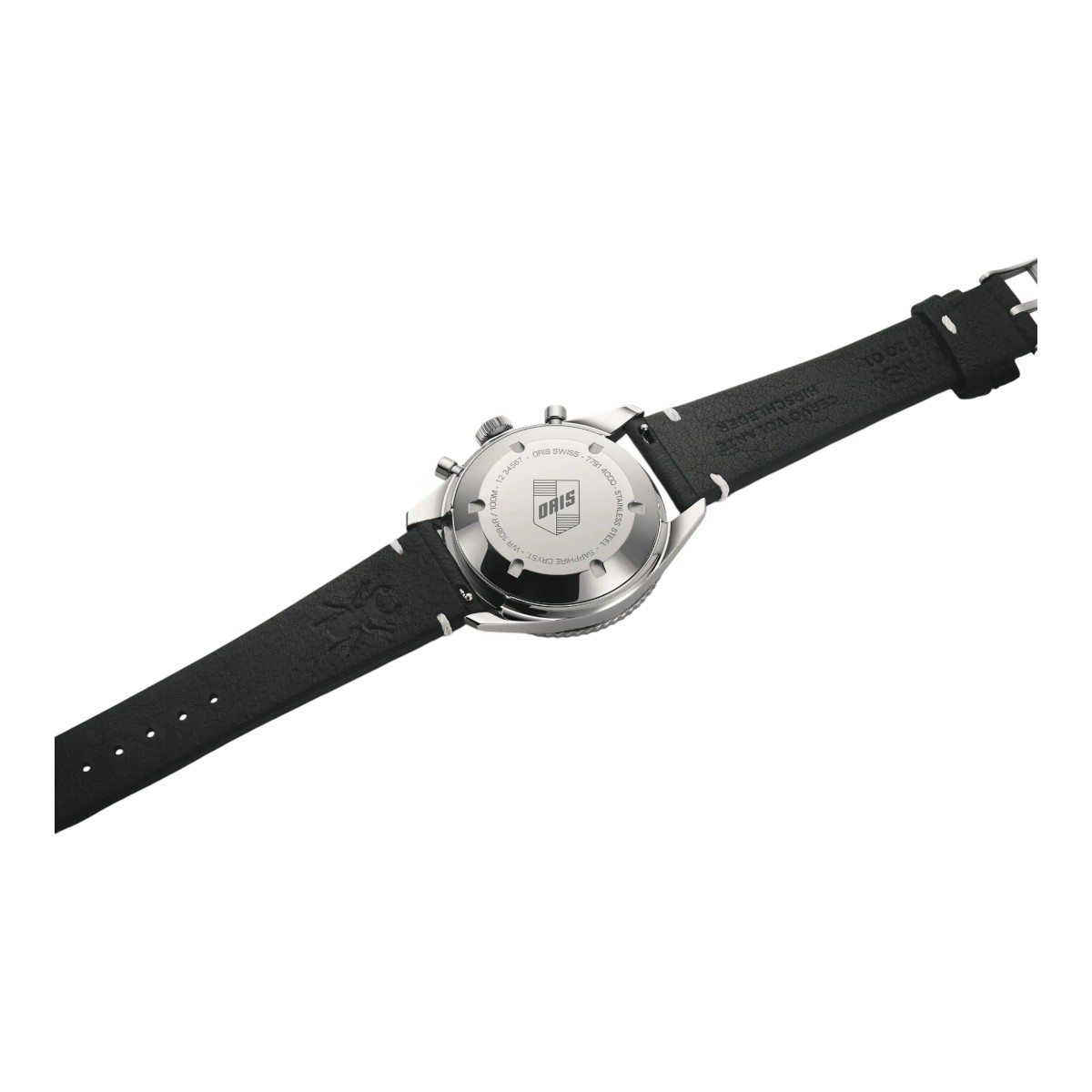 Oris Diver's Sixty-Five Chronograph 40mm Men's Watch, Silver Dial