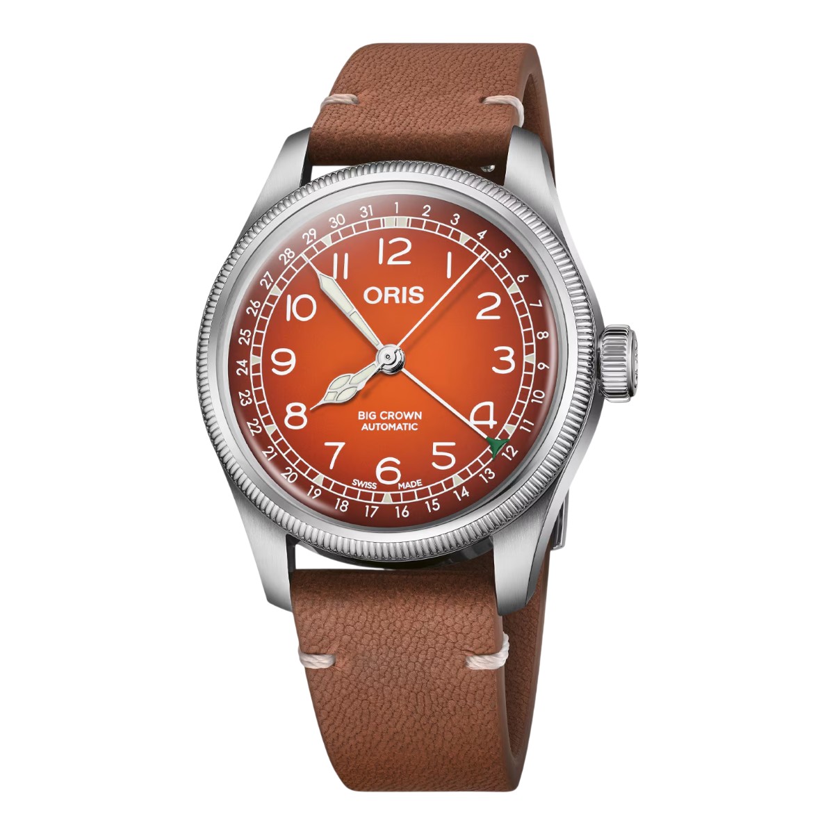 Oris x Cervo Volante 40mm Men's Watch, Orange Dial
