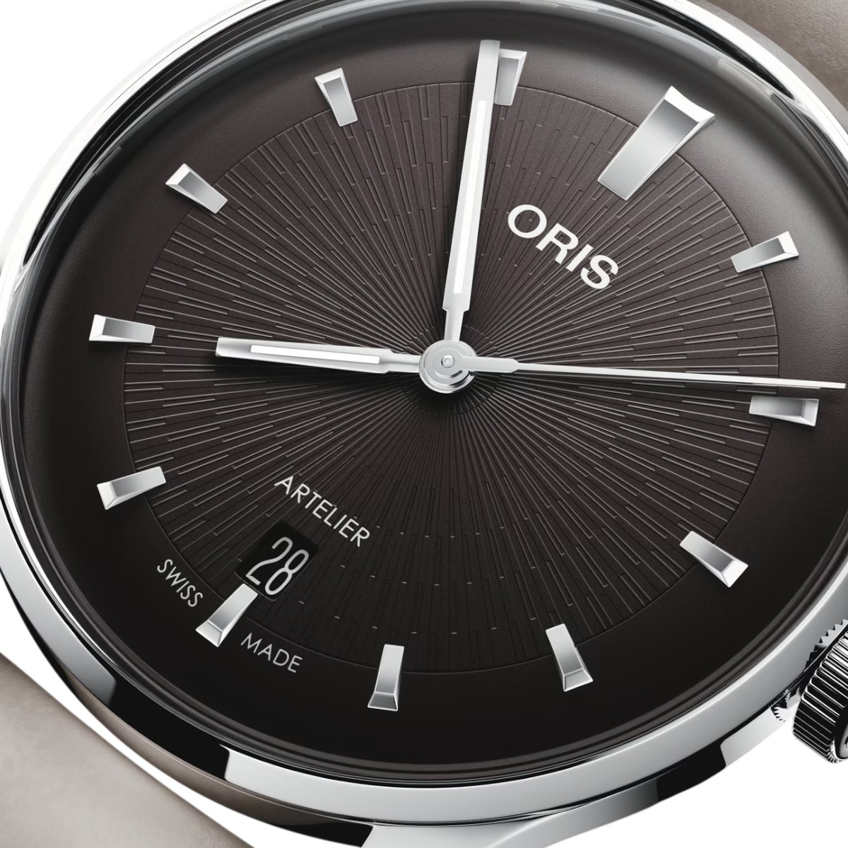 Oris Artelier Date 38mm Men's Watch, Black Dial