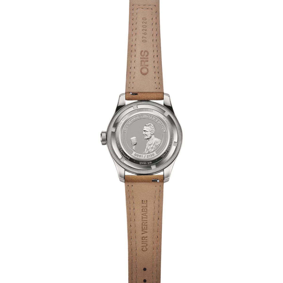 Oris Big Crown Lou Gehrig Limited Edition 40mm Men's Watch, Grey Dial