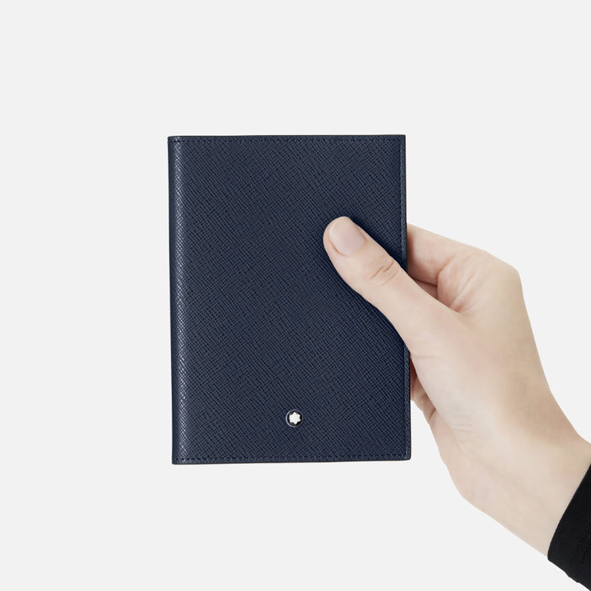 Montblanc Sartorial Passport Holder, Ink Blue