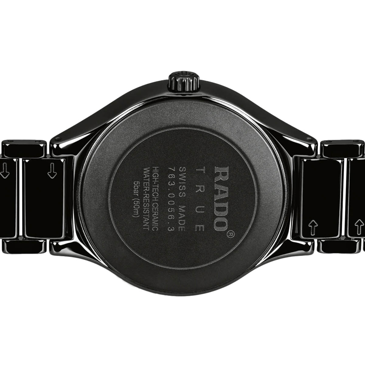 Rado Watches True Automatic Diamonds 40mm Men's Watch, Black Dial