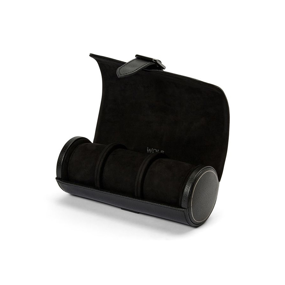 WOLF Triple Watch Roll, British Racing Black