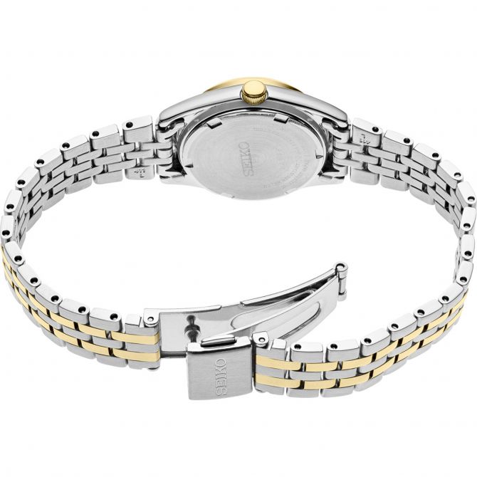 Seiko Essentials 25.5mm Two Tone Stainless Steel Watch