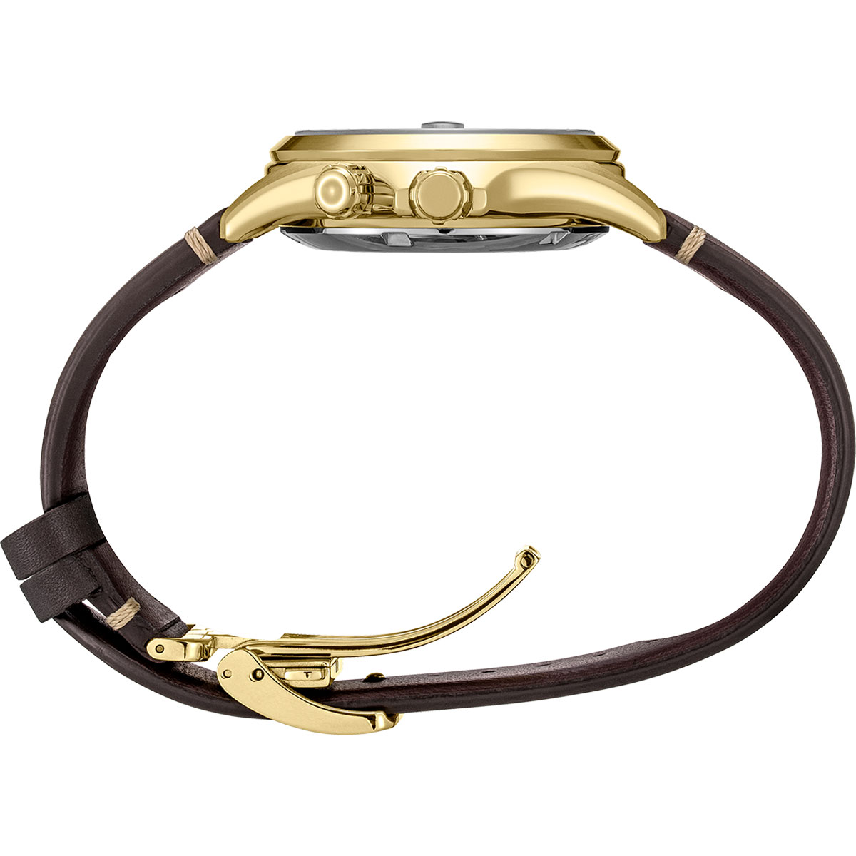 Seiko Prospex 39.5mm Watch, Green and Gold Tone Dial