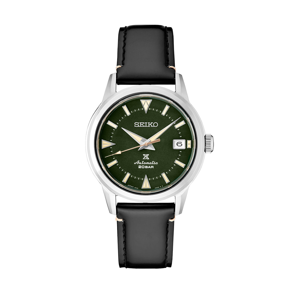 Seiko Prospex 38mm Watch, Kelly Green Dial