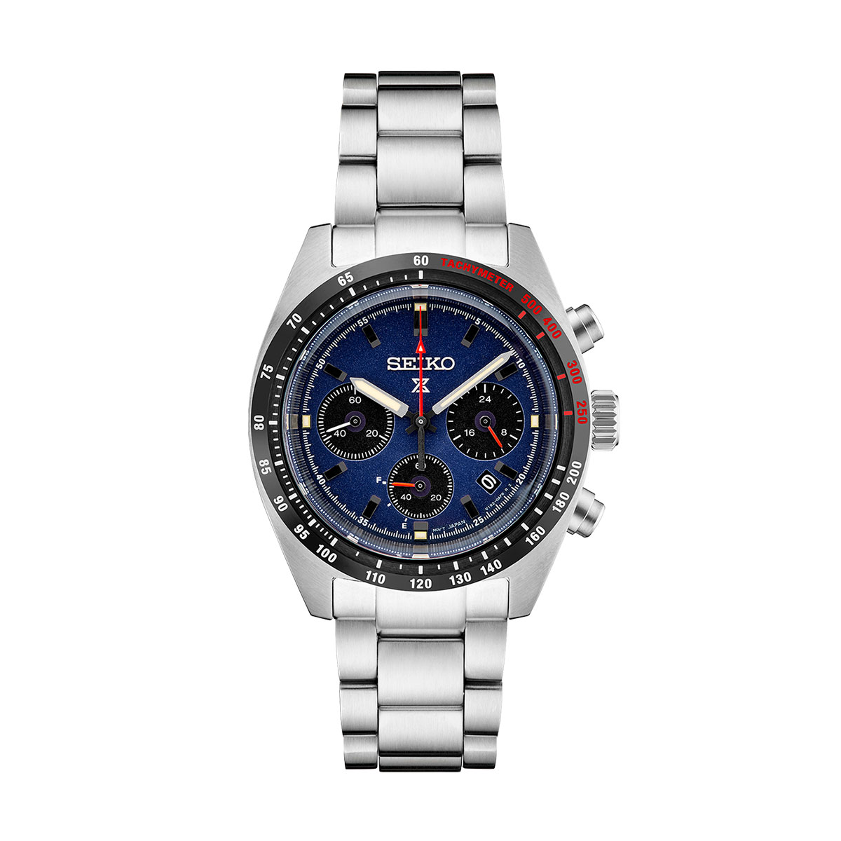 Seiko Prospex 39mm Watch, Blue and Black Dial