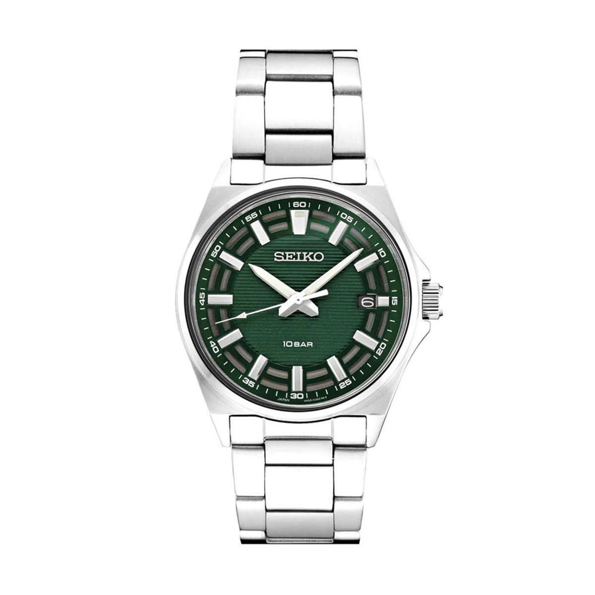 Seiko Essentials 40mm Watch, Grey Dial | SUR507 | Borsheims