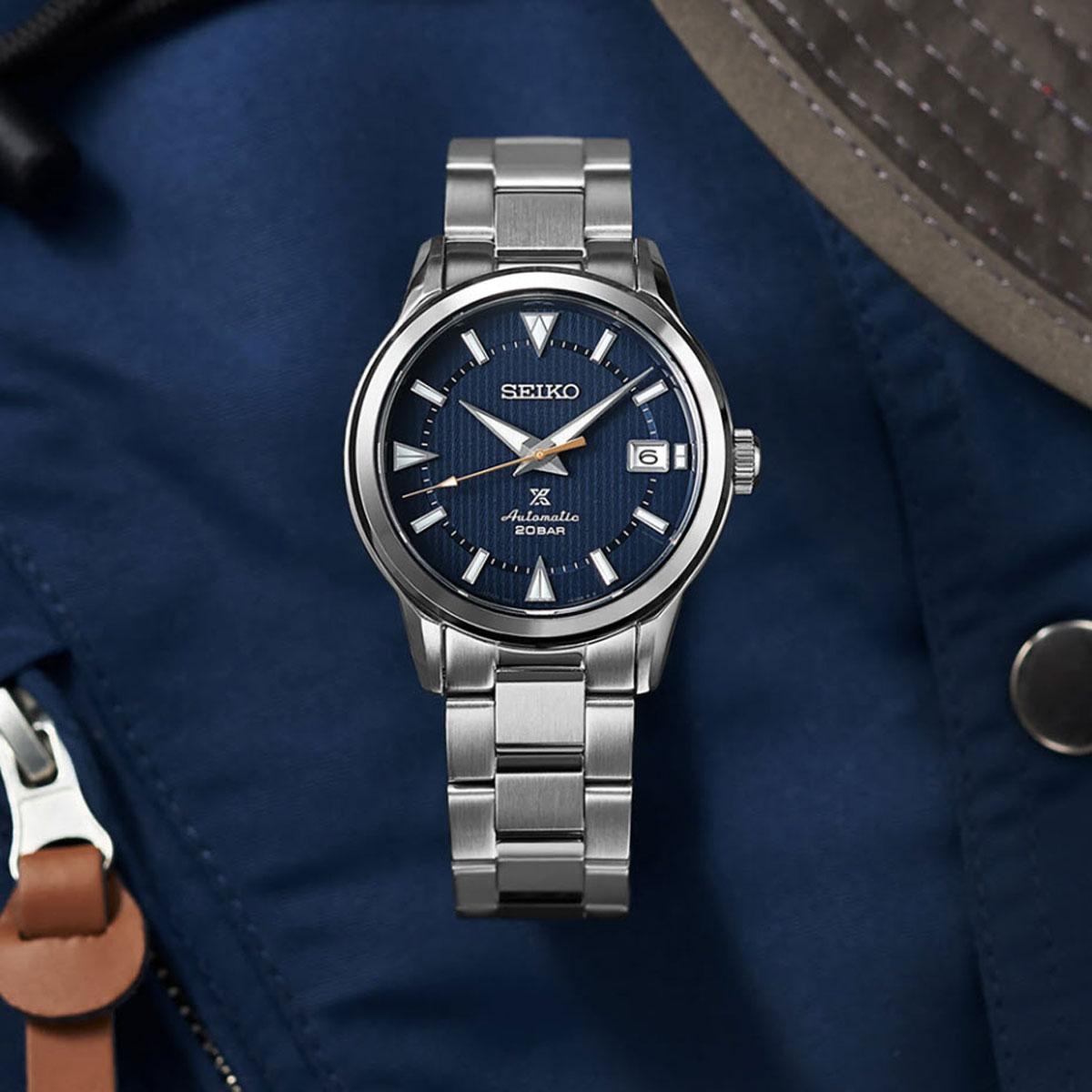 Seiko X Prospex 38mm Men's Watch, Blue Dial