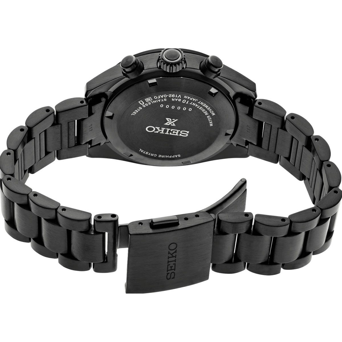 Seiko X Prospex 39mm Men's Watch, Black Dial