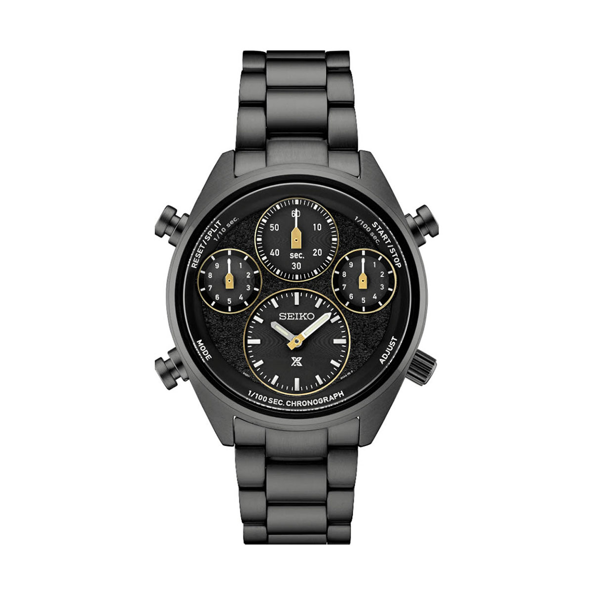 Seiko X Prospex 42mm Men's Watch, Black Dial